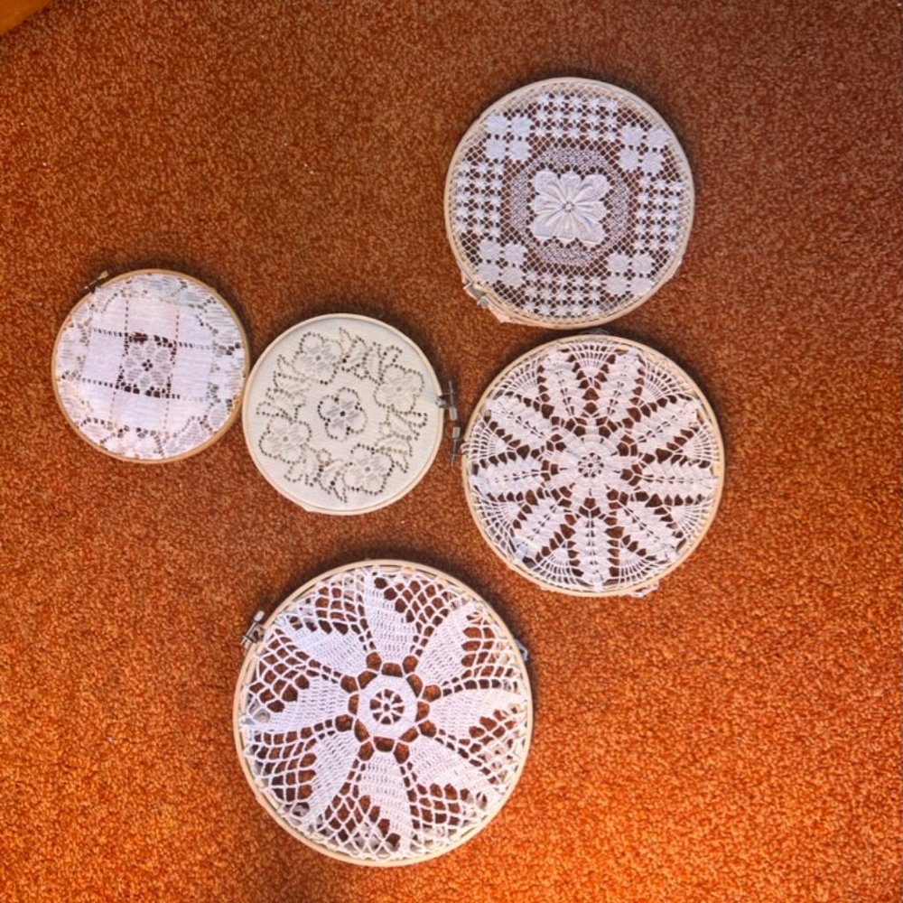 Bohemian Doiley Wall Decorations for Wedding